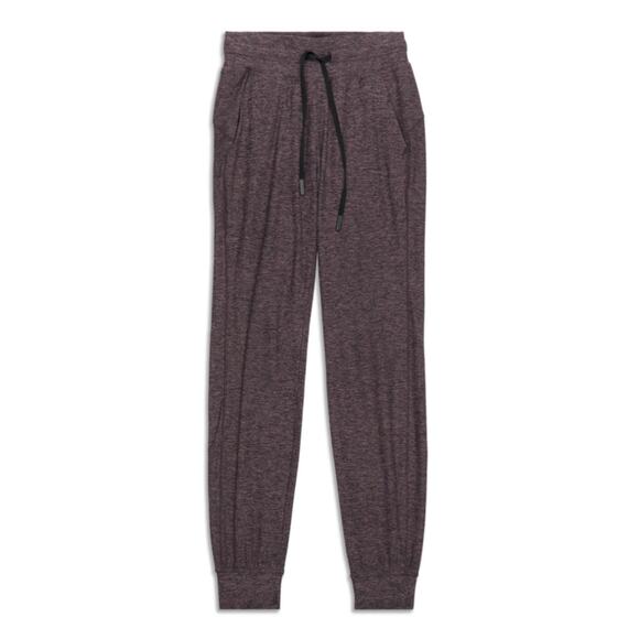 Lululemon Womens Ready To Rulu Joggers Pant Size 2 Heathered Rose Black - Picture 4 of 8